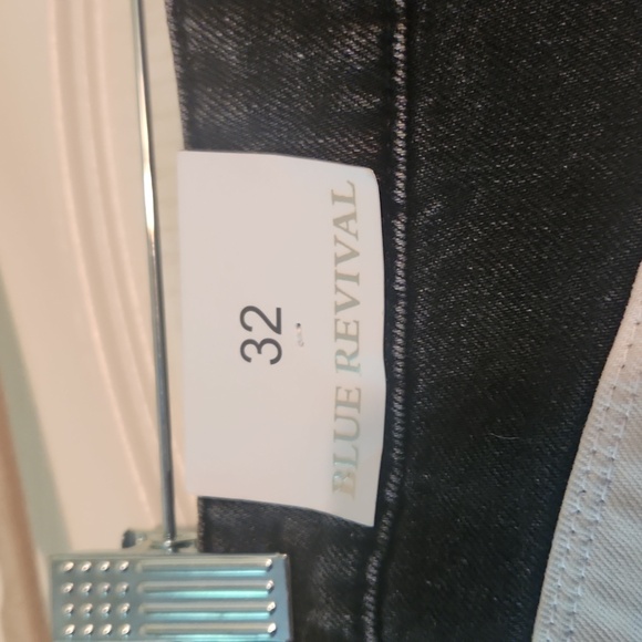 Blue Revival Siamese Twin Cut Off Shorts Sz 32 - Picture 5 of 8